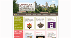 Desktop Screenshot of chauvigny-patrimoine.fr